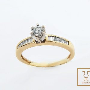 ANILLO SOLITARIO BRILLANTE